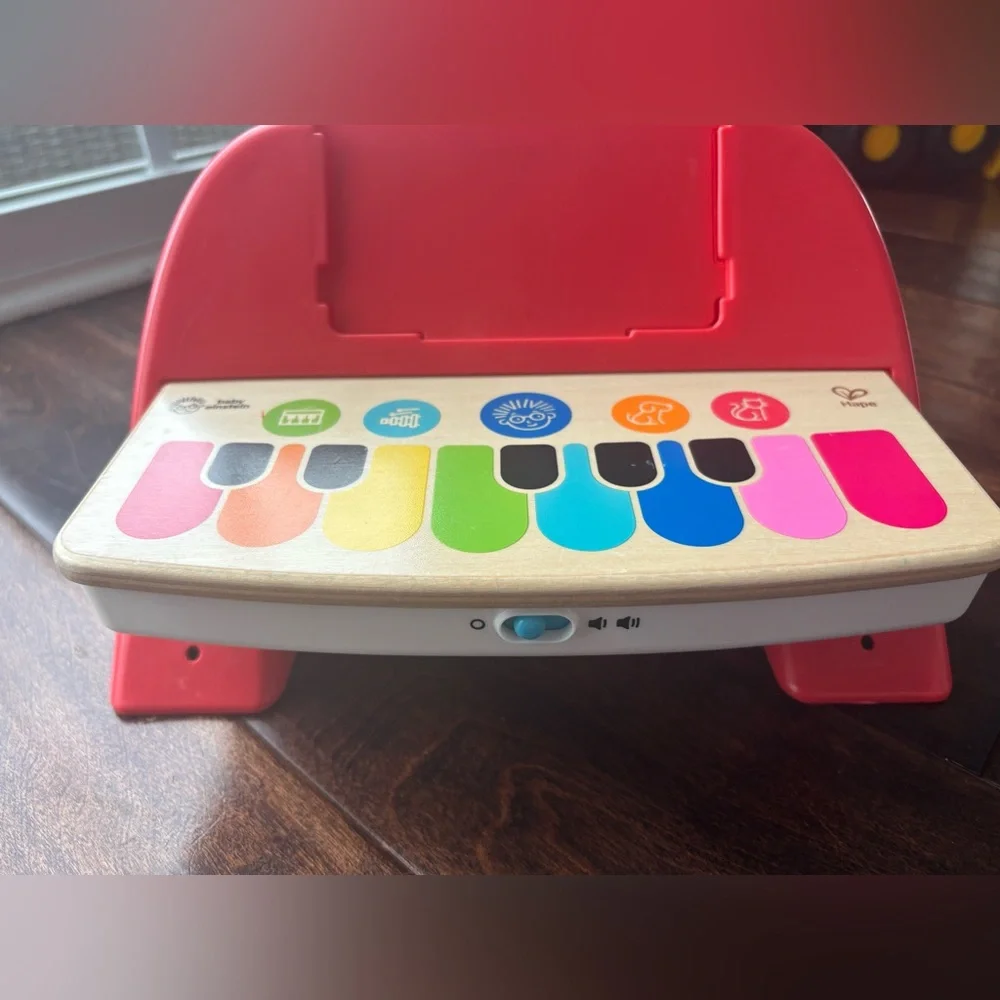 Hape Rainbow Musical Piano for Kids - Picture 2 of 6